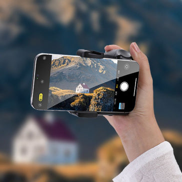 Pre-Order Now: The Ultimate 360° Rotating Smartphone Mount with Zoom Control - ROODTUO