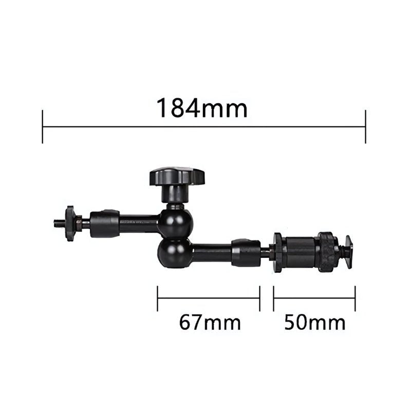 EAF - 18 & EAF - 28 Multi - Function Articulating Arms with 360° Ball Head - ROODTUO