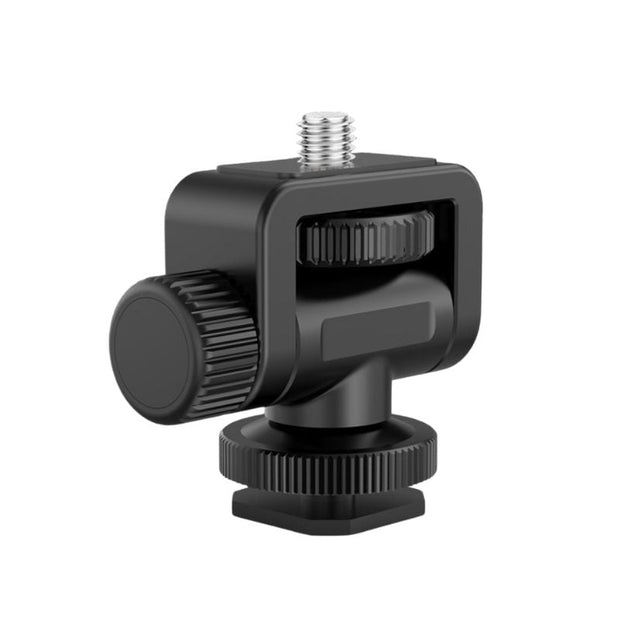 GC1 Snail Cloud Cold Shoe Adapter with Adjustable Tilt - ROODTUO