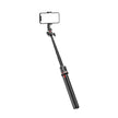 Magic - Pro Flexible Octopus Telescopic Pole Tripod with Cell Phone Clip Selfie Stick - ROODTUO