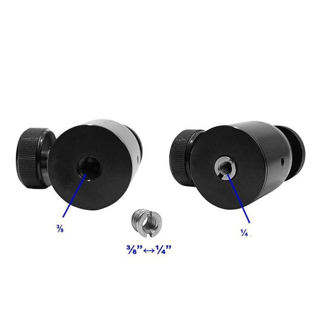 PBG 2N1 Versatile Metal Ball Head with Dual Screw Mounts - ROODTUO