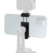 PCJ - R Aluminum Alloy Spring - Loaded Phone Mount with Cold Shoe Mount - ROODTUO