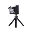 PH - H8 360° Rotating Smartphone Mount with Zoom Control, Cold Shoe, and Detachable Bluetooth Remote - ROODTUO