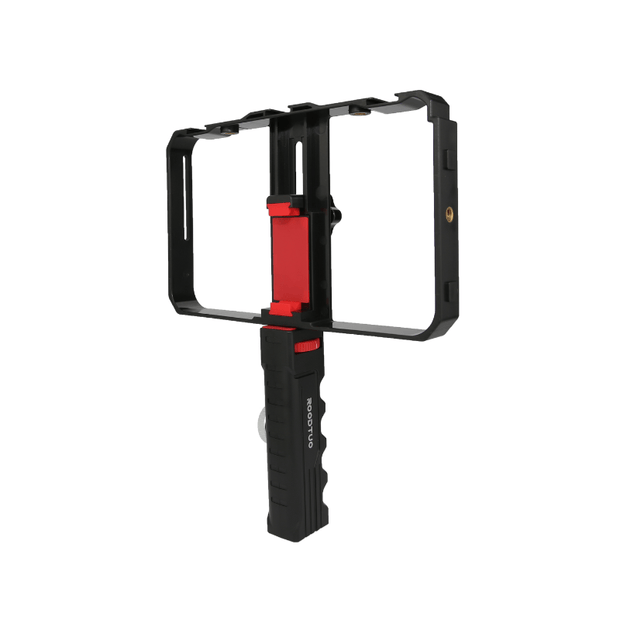 PVR - Handle Professional Mobile Phone Photography Cage Handheld Camera Bracket - Portable and Practical, Stable Shooting Magic Tool - ROODTUO