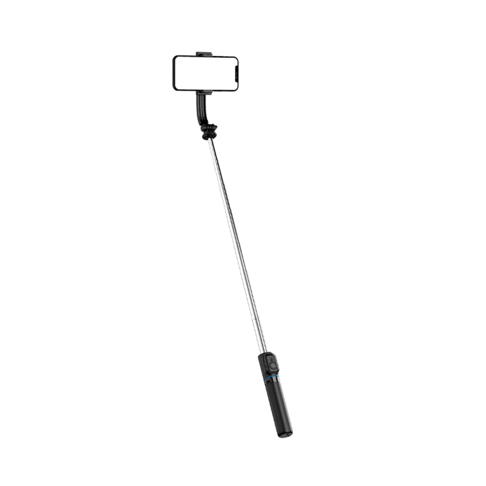 S7 Detachable phone clip remote control selfie stick tripod - ROODTUO