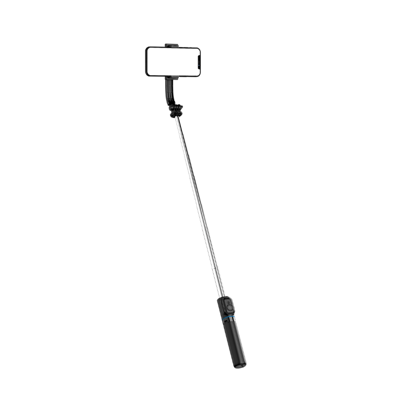 S7 Detachable phone clip remote control selfie stick tripod - ROODTUO