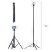 T01 1.8M Extendable Tripod with Bluetooth Remote Control - ROODTUO