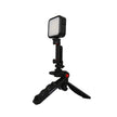 T10F+PCJ - S Beauty Leg Tripod & Dual Cold Shoe 360° Rotating Phone Holder Combo - ROODTUO