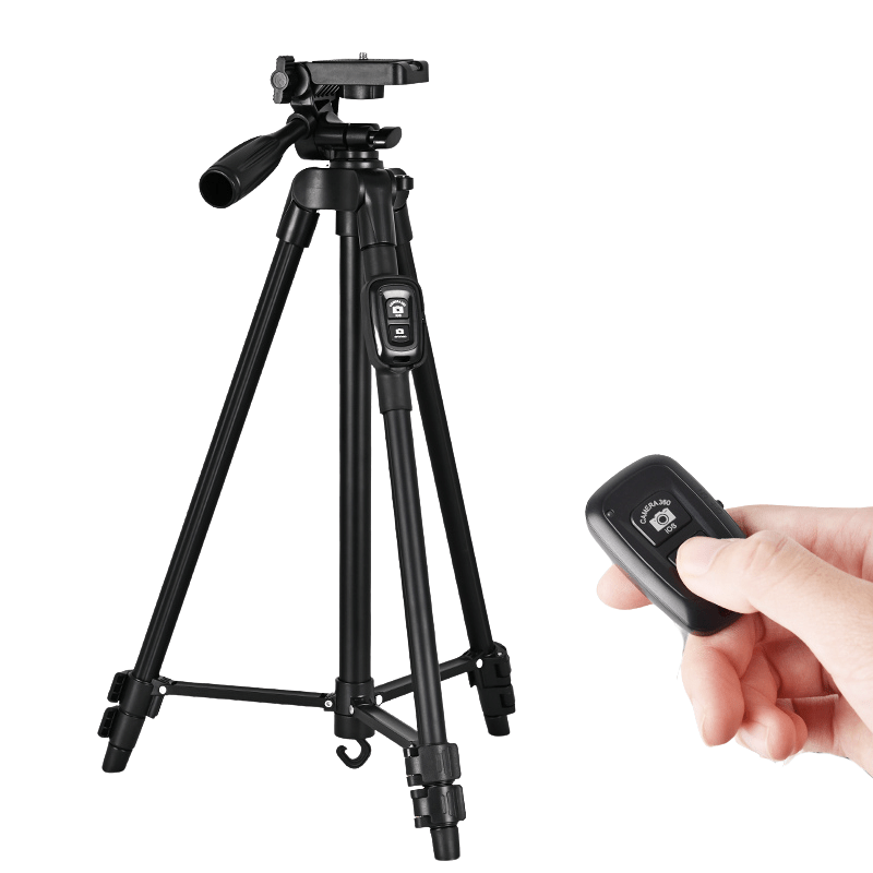 T125 Lightweight and Adjustable Mobile Phone Tripod - ROODTUO