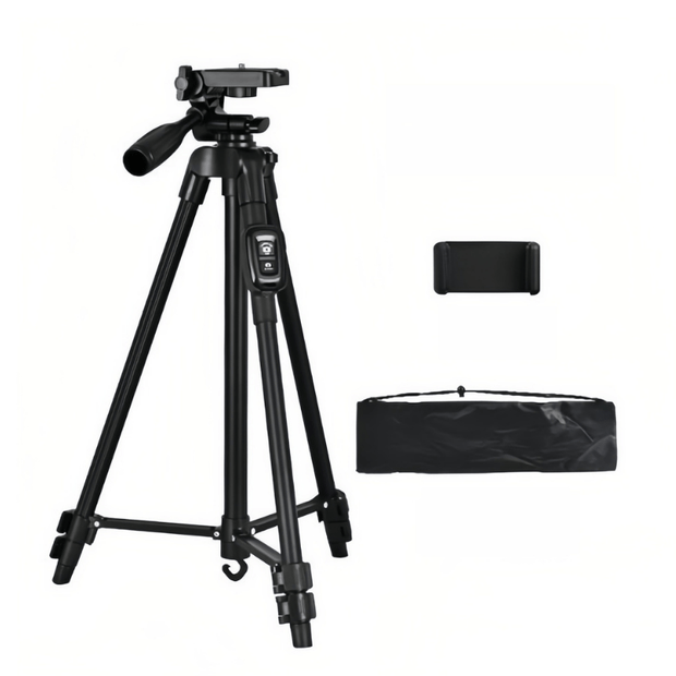 T125 Lightweight and Adjustable Mobile Phone Tripod - ROODTUO