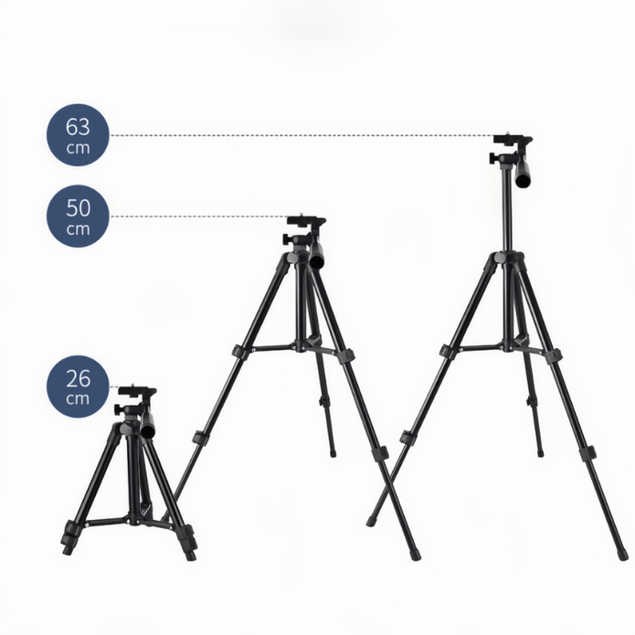 T60 Compact and Lightweight Mobile Phone Tripod - ROODTUO