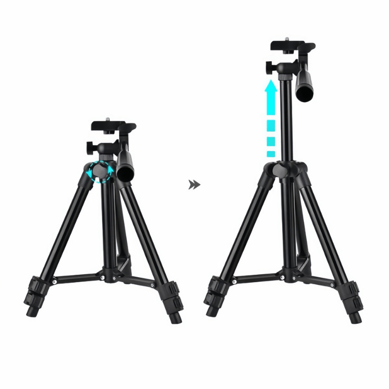 T60 Compact and Lightweight Mobile Phone Tripod - ROODTUO