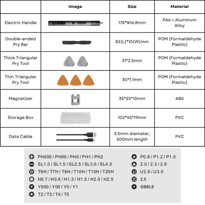 TMSS - 50N1 50 - in - 1 Precision Electric Screwdriver Set - ROODTUO