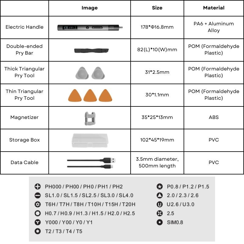 TMSS - 50N1 50 - in - 1 Precision Electric Screwdriver Set - ROODTUO