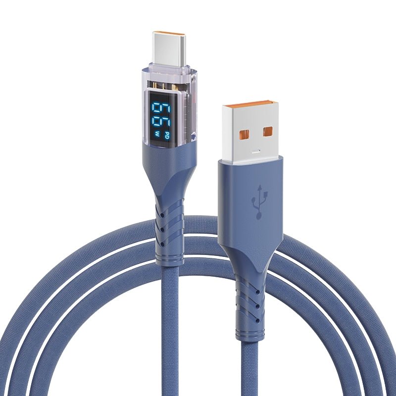 UAC150F - T 1.5m USB - A to Type - C 66W Fast Charging Cable - ROODTUO