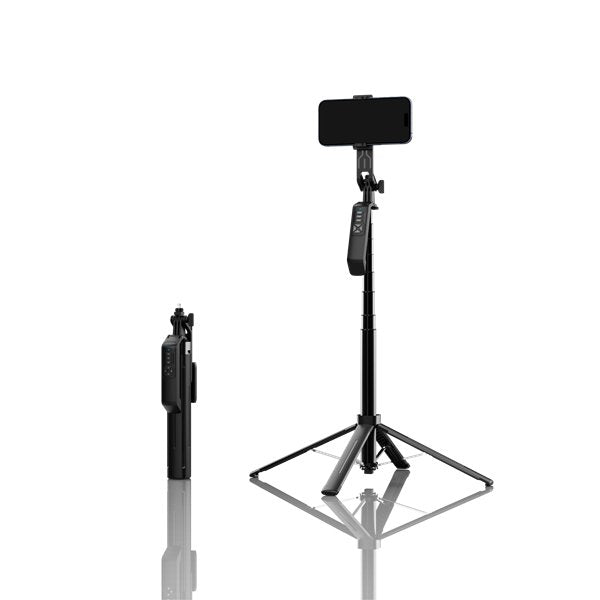 Y19TK One - Touch Opening, Quadruped Stabilizer, and TikTok Compatibility: The Selfie Stick Upgrade - ROODTUO